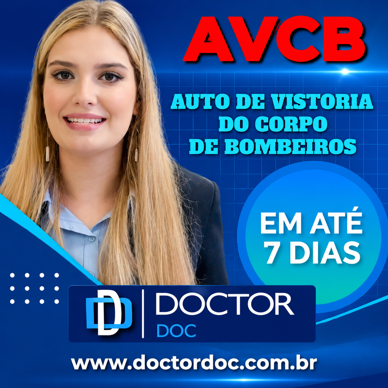 Capa do video sobre AVCB e Auto de Vistoria do Corpo de Bombeiros